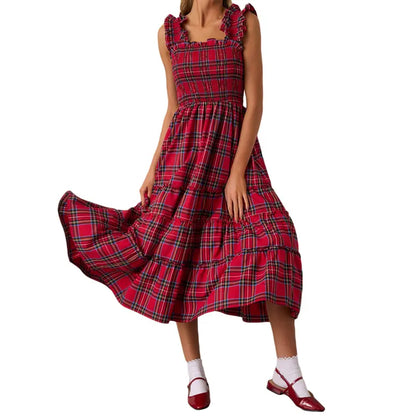 Christmas Women Sleeveless Dress